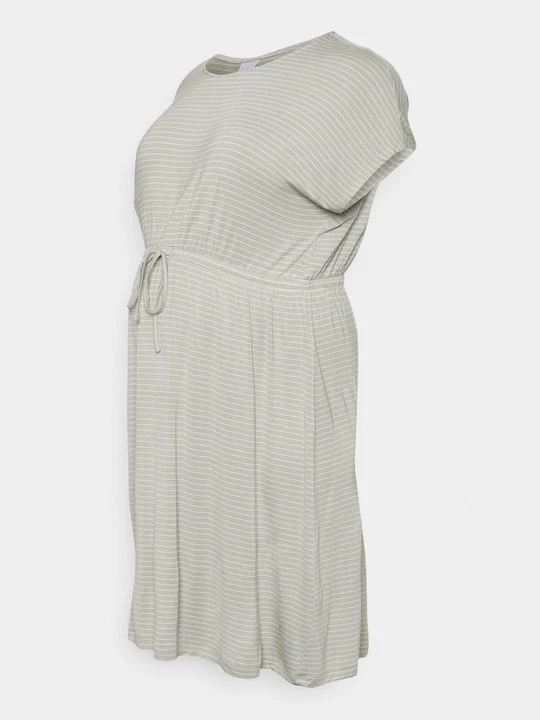 Foto van product Jerseyjurk Mamalicious lichtgrijs