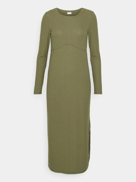 Foto van product Jerseyjurk Mamalicious olijfgroen
