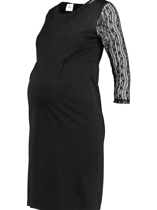 Foto van product Jerseyjurk Mamalicious zwart