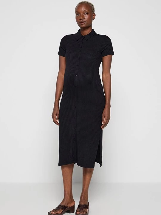 Foto van product Jerseyjurk Mamalicious zwart