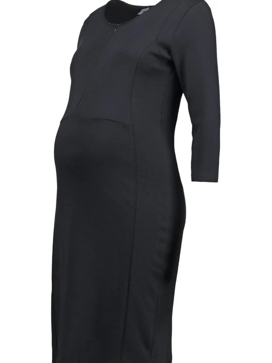 Foto van product Jerseyjurk Mamalicious zwart