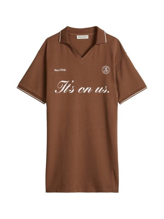 Foto van product Jerseyjurk Marc O'Polo bruin