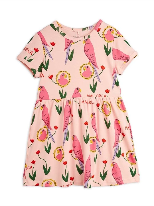 Foto van product Jerseyjurk Mini Rodini donkerroze