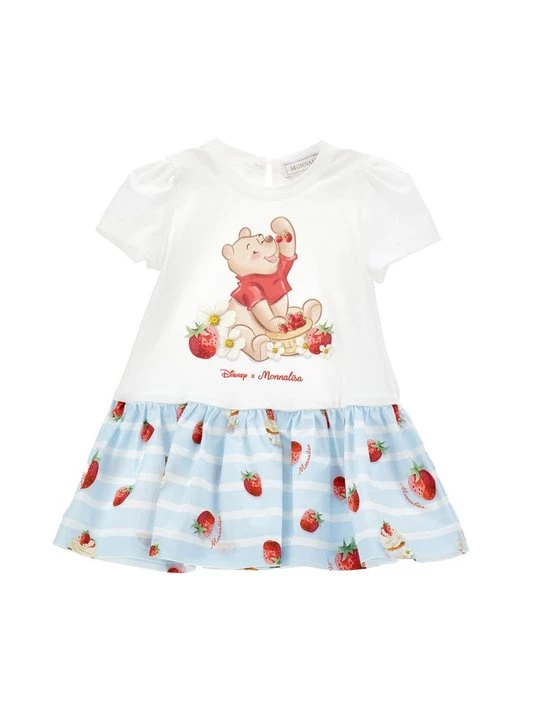 Foto van product Jerseyjurk Monnalisa wit