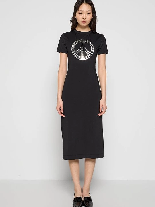 Foto van product Jerseyjurk MOSCHINO zwart