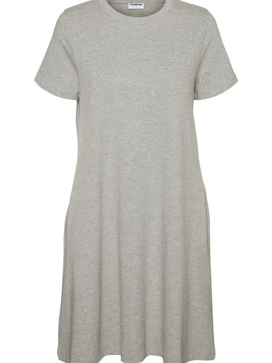 Foto van product Jerseyjurk Noisy May lichtgrijs gemêleerd