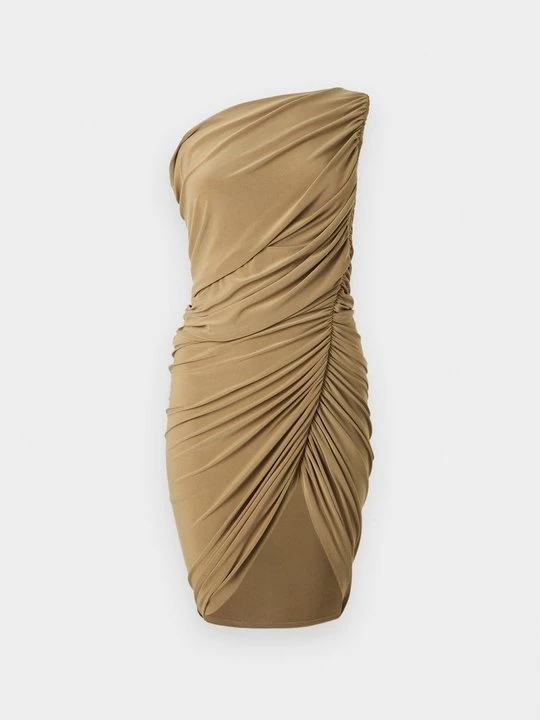 Foto van product Jerseyjurk Norma Kamali camel