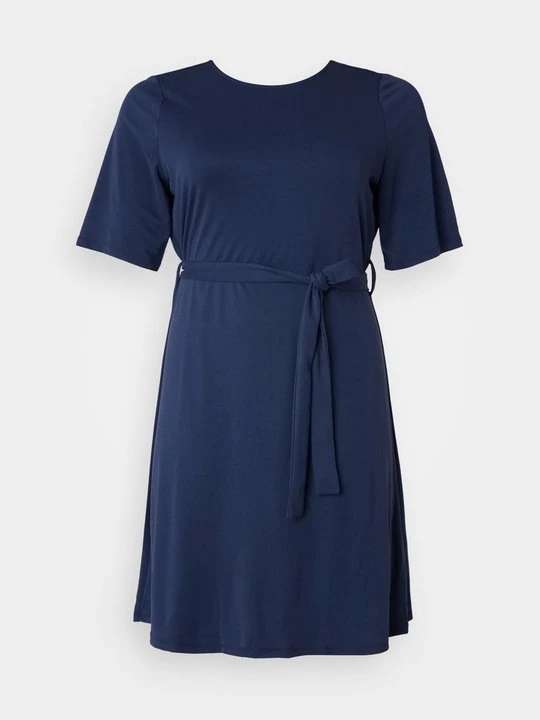 Foto van product Jerseyjurk ONLY Carmakoma lichtblauw