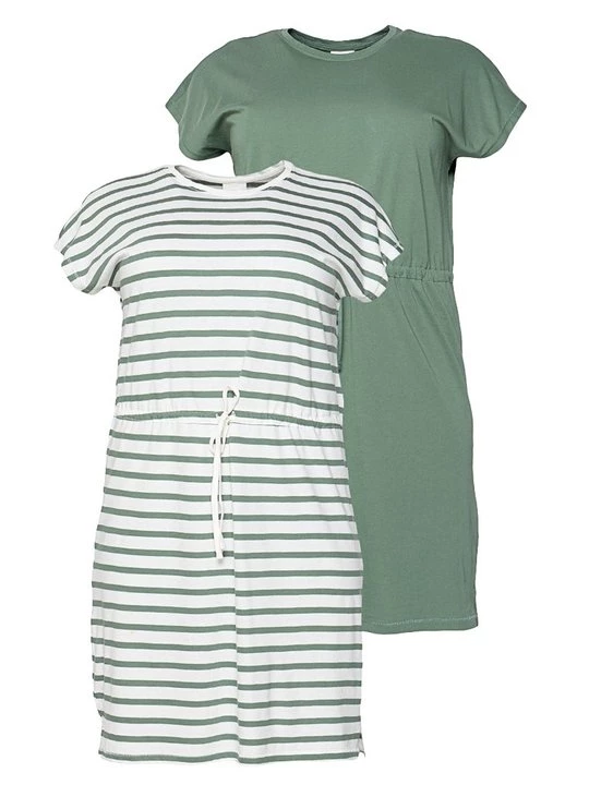 Foto van product Jerseyjurk ONLY Carmakoma lichtgroen