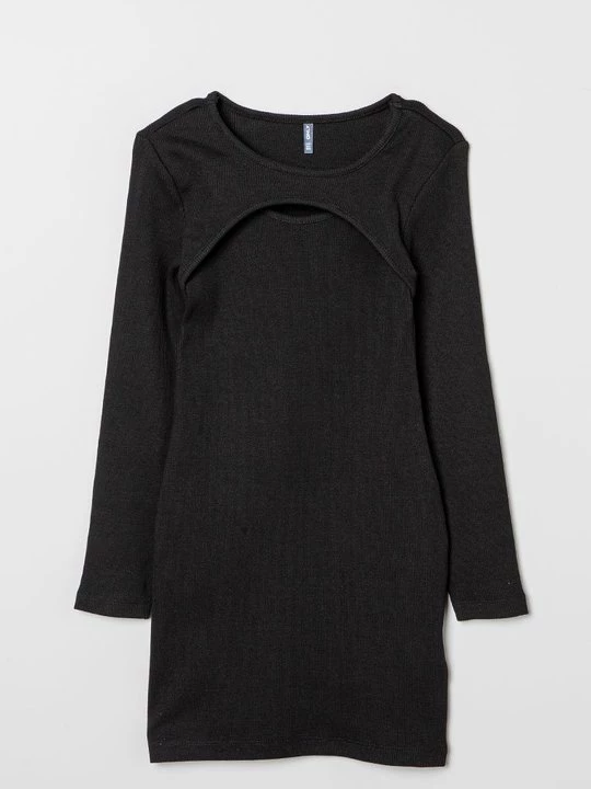 Foto van product Jerseyjurk ONLY GIRLS zwart