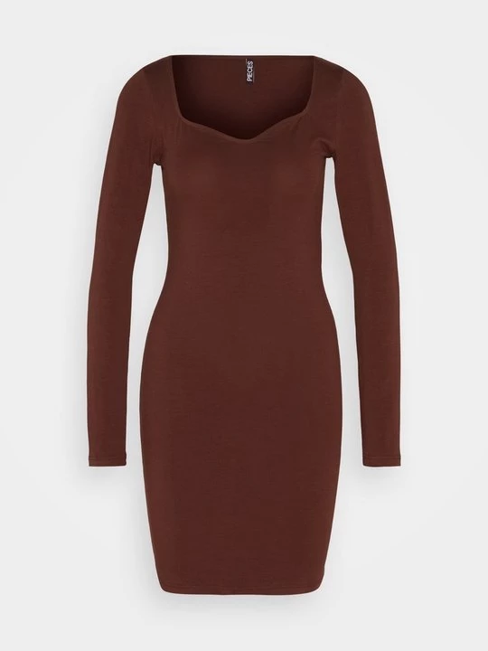 Foto van product Jerseyjurk Pieces bruin
