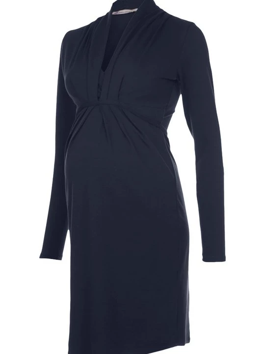 Foto van product Jerseyjurk Queen Mum donkerblauw