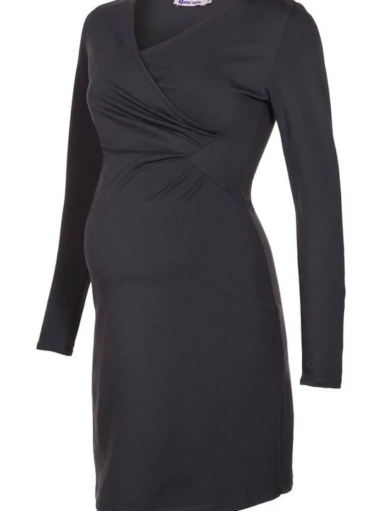 Foto van product Jerseyjurk Queen Mum donkergrijs