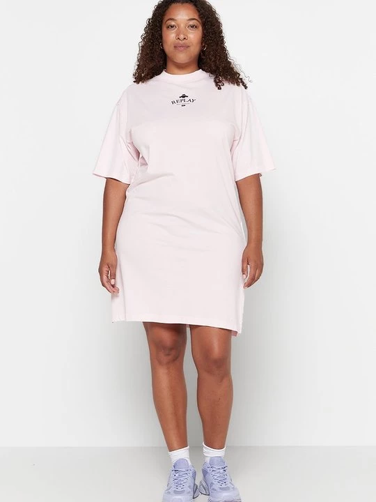 Foto van product Jerseyjurk Replay donkerroze