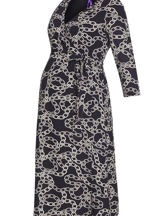 Foto van product Jerseyjurk Seraphine donkerblauw
