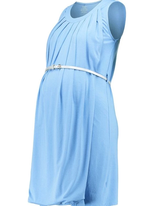 Foto van product Jerseyjurk Spring Maternity lichtblauw