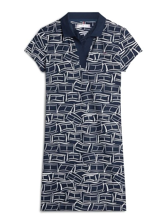 Foto van product Jerseyjurk Tommy Hilfiger blauw