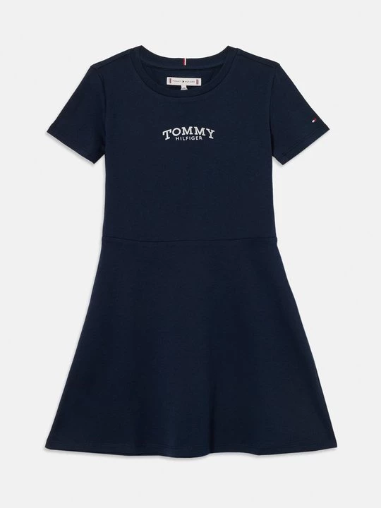 Foto van product Jerseyjurk Tommy Hilfiger donkerblauw
