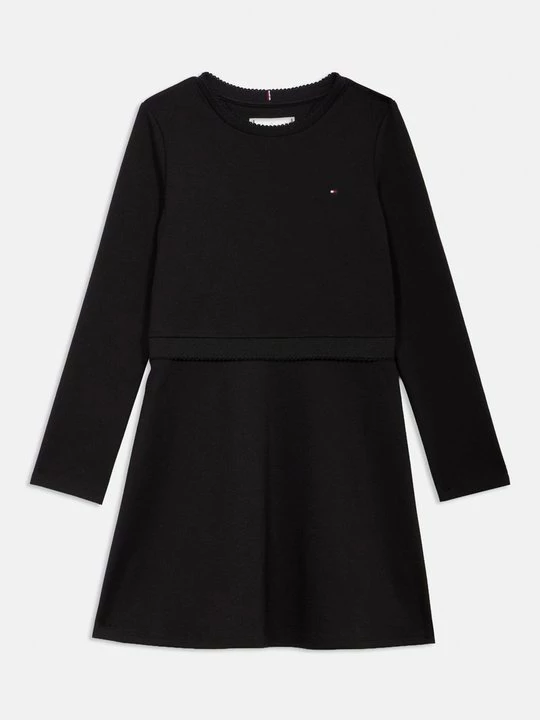 Foto van product Jerseyjurk Tommy Hilfiger zwart