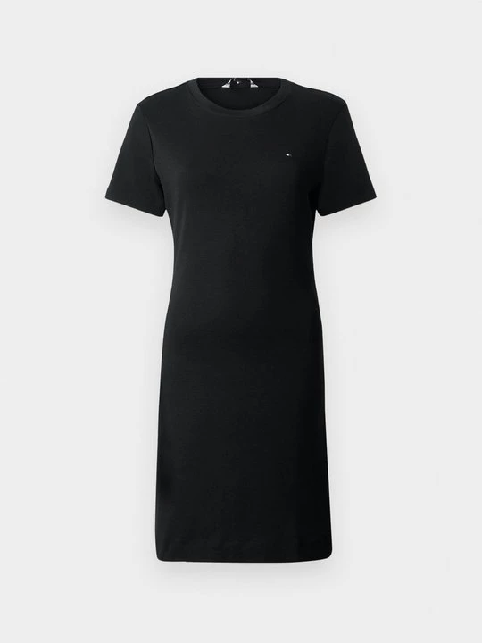 Foto van product Jerseyjurk Tommy Hilfiger zwart