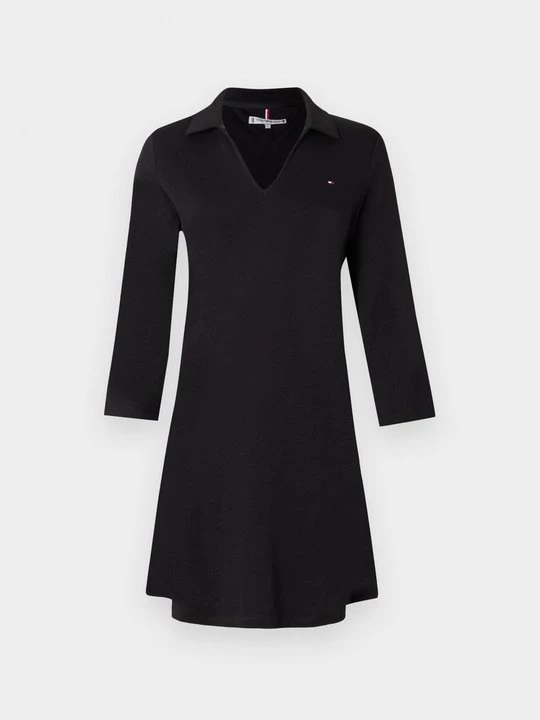 Foto van product Jerseyjurk Tommy Hilfiger zwart