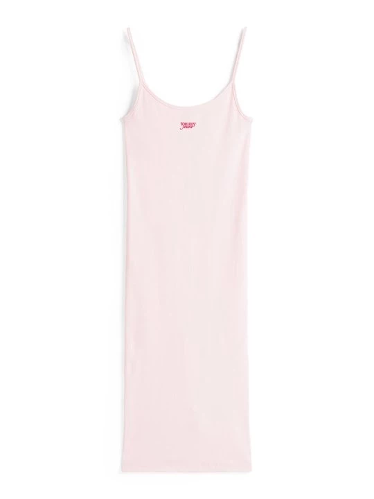 Foto van product Jerseyjurk Tommy Jeans donkerroze