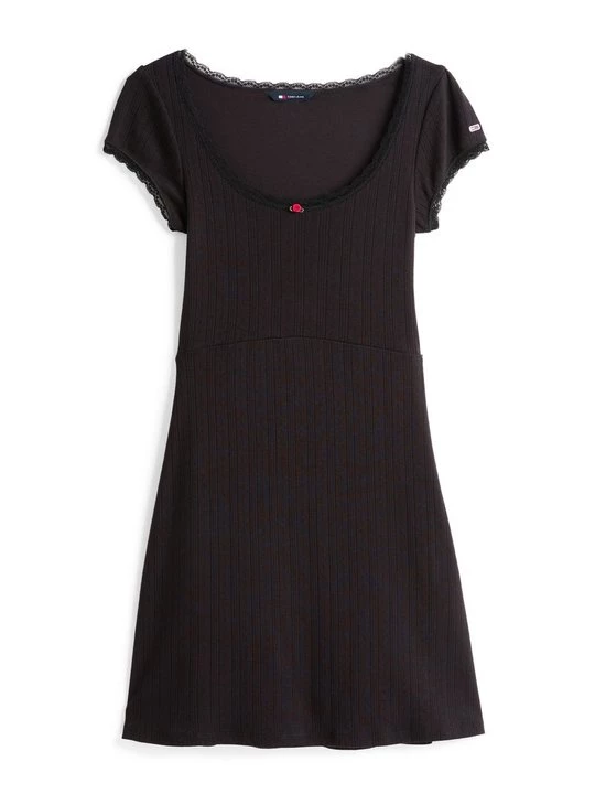 Foto van product Jerseyjurk Tommy Jeans zwart