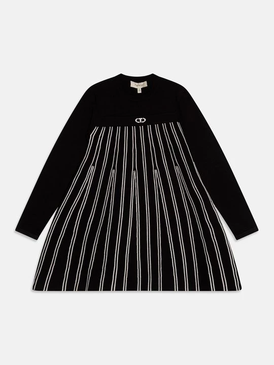 Foto van product Jerseyjurk TWINSET zwart