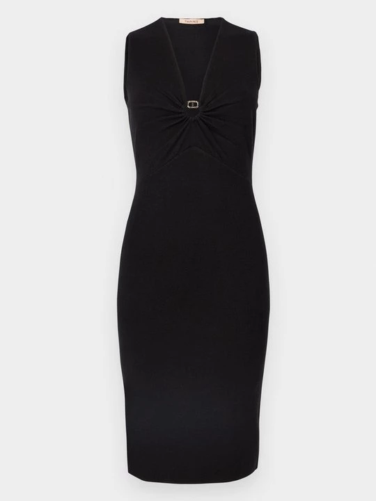 Foto van product Jerseyjurk TWINSET zwart