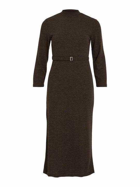 Foto van product Jerseyjurk Vila donkerbruin