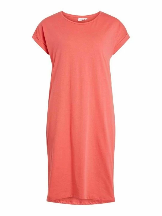 Foto van product Jerseyjurk Vila donkerroze