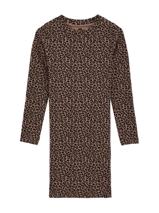 Foto van product Jerseyjurk WE Fashion bruin