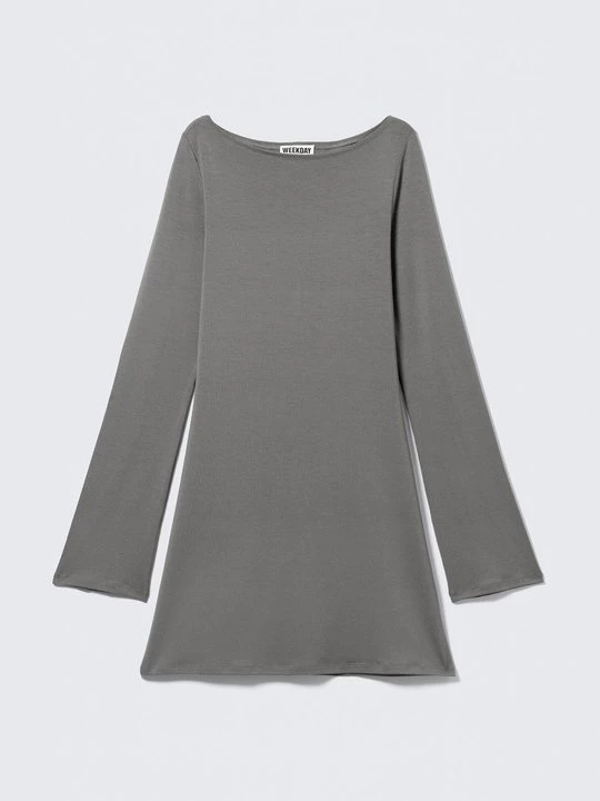 Foto van product Jerseyjurk Weekday grijs