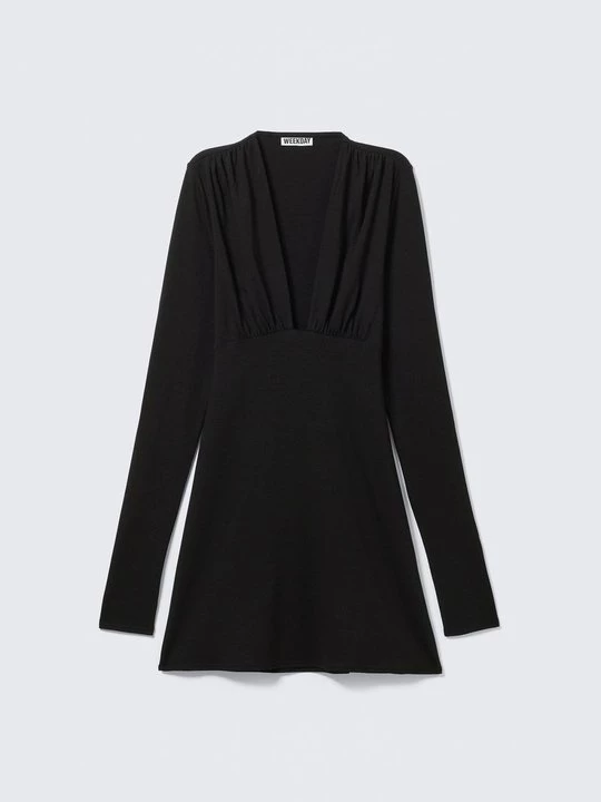 Foto van product Jerseyjurk Weekday zwart