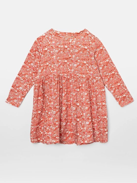Foto van product Jerseyjurk Wheat koraalrood