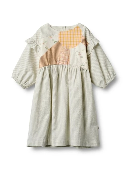 Foto van product Jerseyjurk Wheat lichtgroen gemêleerd