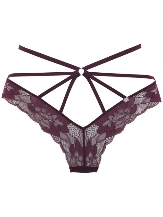 Foto van product JETTE String 'Tanga' aubergine