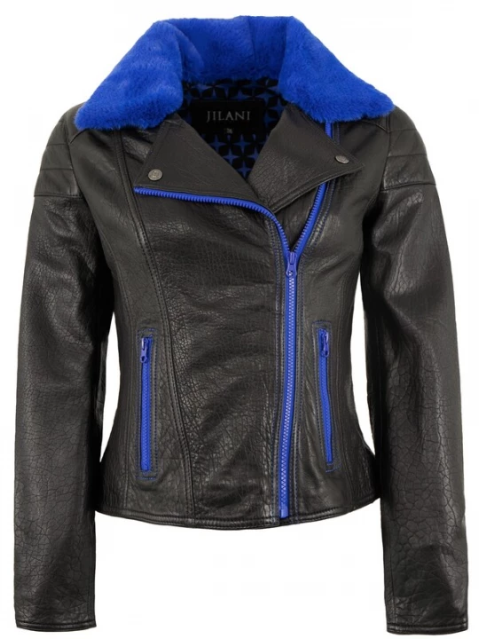 Foto van product Jilani Tussenjas 'Alla' blauw