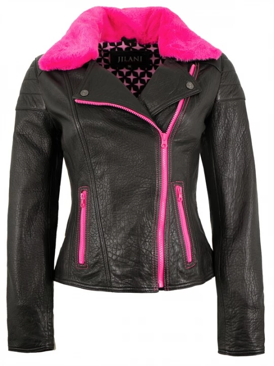 Foto van product Jilani Tussenjas 'Alla' neonroze