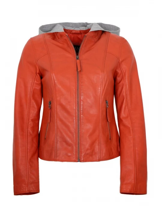Foto van product Jilani Tussenjas 'Ara' oranje