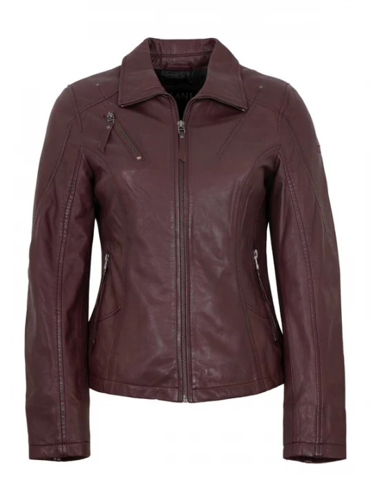 Foto van product Jilani Tussenjas 'Dalma' bordeaux