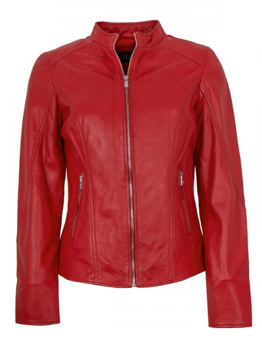 Foto van product Jilani Tussenjas 'Fulya' rood