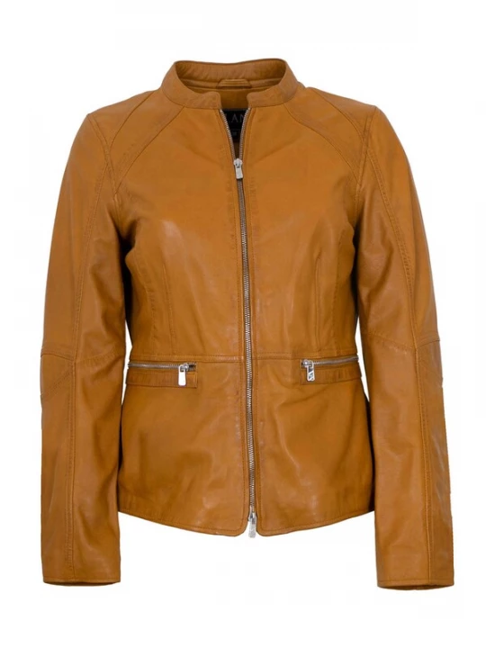 Foto van product Jilani Tussenjas 'Jale' cognac