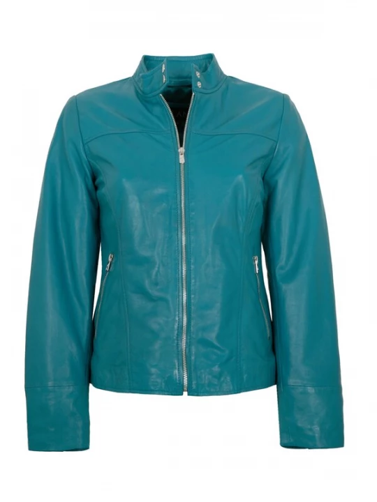 Foto van product Jilani Tussenjas 'Lexa' aqua
