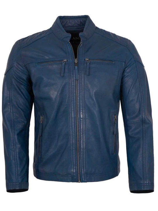 Foto van product Jilani Tussenjas 'Michael-2' blauw