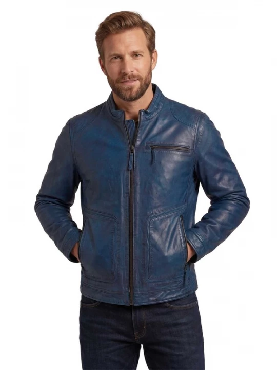 Foto van product Jilani Tussenjas 'Nilan-2' blauw