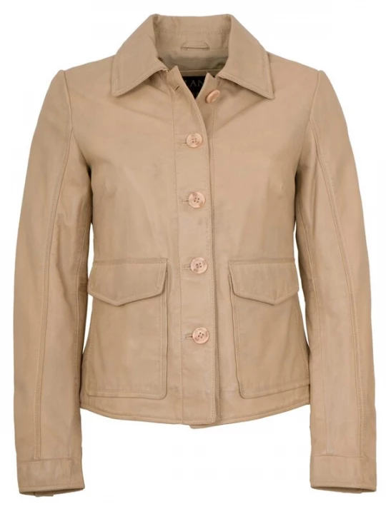 Foto van product Jilani Tussenjas 'Wanja' beige