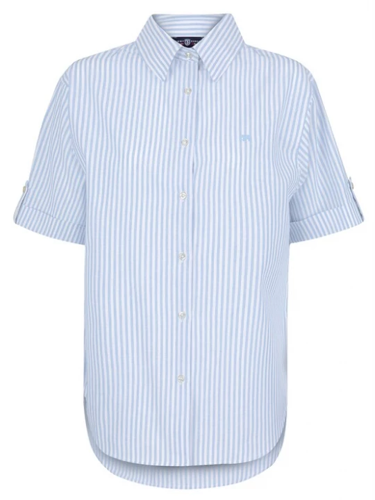 Foto van product Jimmy Sanders Blouse blauw / wit