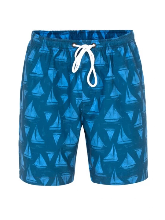 Foto van product Jimmy Sanders Zwemshorts navy / hemelsblauw