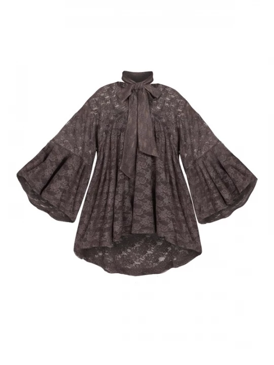 Foto van product JIORO Tuniek 'ESSENTIALS' donkerbruin